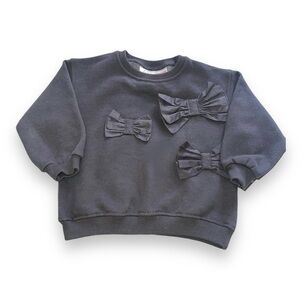 Zara Bow Appliqués Sweater